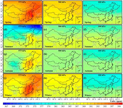 A comprehensive evaluation of the spatiotemporal variation of CO2 and its driving forces over China